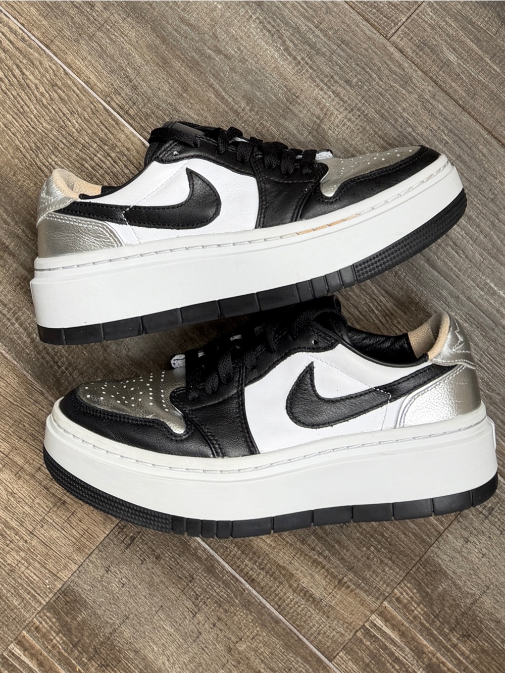 Wmns Air Jordan 1 Elevate Low SE 'Silver Toe 6.5